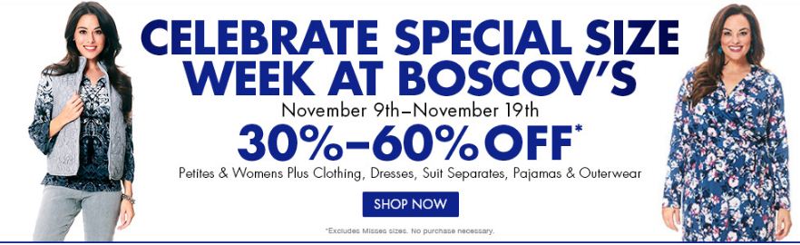 Boscovs Coupons {In Store} 2018: Cyber Monday Black Friday 2018 Ads
