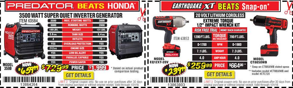 Harbor Freight  Coupon Code
